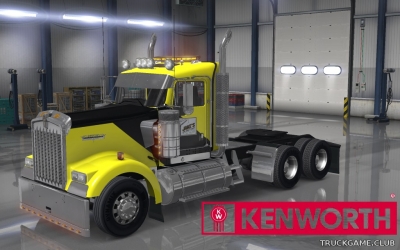 Мод "Kenworth W900 Heavy Haulage Skin" для American Truck Simulator