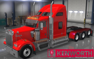 Мод "Kenworth W900 Tri-Drive v3.0" для American Truck Simulator