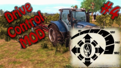Мод "Drive Control v4.0" для Farming Simulator 2017