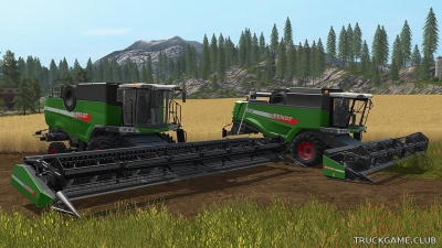 Мод "Fendt Harvesters Pack v1.0" для Farming Simulator 2017