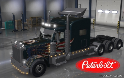 Мод "Peterbilt 389 Tri-Drive v1.5" для American Truck Simulator
