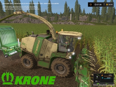 Мод "Krone Big X 1100 v1.0" для Farming Simulator 2017
