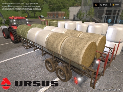 Мод "Ursus T127 Plus v1.0" для Farming Simulator 2017