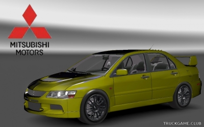 Мод "Mitsubishi Lancer Evo VIII MR v1.0" для Euro Truck Simulator 2