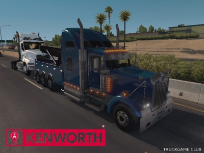 Мод "Kenworth W900 Wrecker v1.2" для American Truck Simulator
