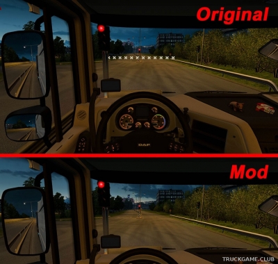 Мод "No road end signs" для Euro Truck Simulator 2