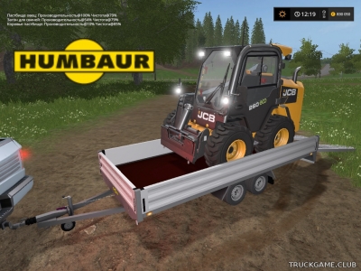 Мод "Humbaur Pritsche v1.0" для Farming Simulator 2017