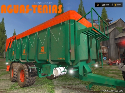 Мод "Aguas Tenias Tandem 18T v1.0" для Farming Simulator 2017