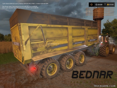 Мод "Bednar WG 27 v1.0" для Farming Simulator 2017