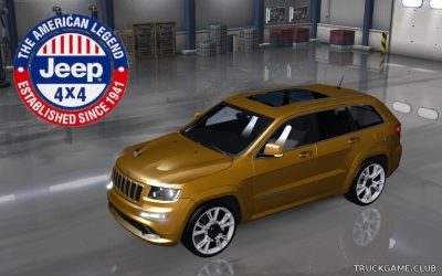 Мод "Jeep Grand Cherokee SRT8 v1.2" для American Truck Simulator