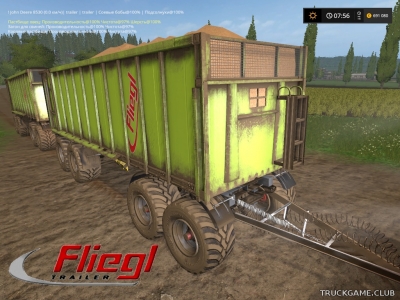 Мод "Fliegl 4achs v1.0" для Farming Simulator 2017