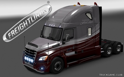 Мод "Freightliner Cascadia 2018 Gordon Trucking Skin" для Euro Truck Simulator 2
