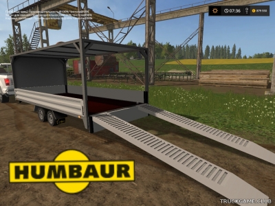 Мод "Humbaur v1.2" для Farming Simulator 2017