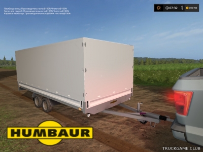 Мод "Humbaur v1.3" для Farming Simulator 2017