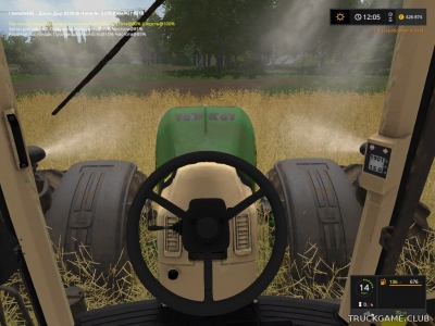 Мод "Fuel Usage Display v2.0" для Farming Simulator 2017