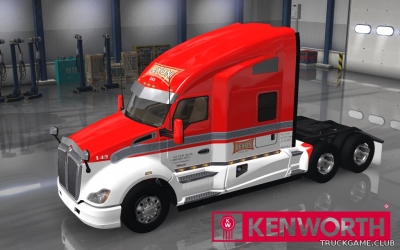 Мод "Kenworth T680 Lexan Transport Skin" для American Truck Simulator