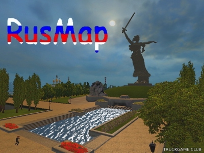 Мод "RusMap v1.7" для Euro Truck Simulator 2