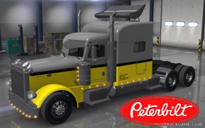 Мод "Peterbilt 389 Silver Streak Skin" для American Truck Simulator