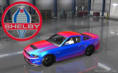 Мод "Shelby GT500 2010 v1.0" для American Truck Simulator