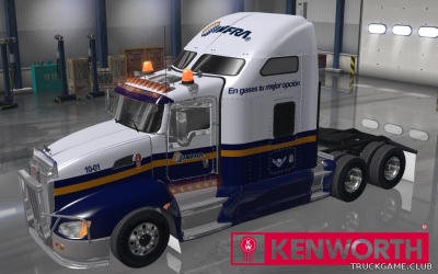 Мод "Kenworth T660 Infra Skin" для American Truck Simulator