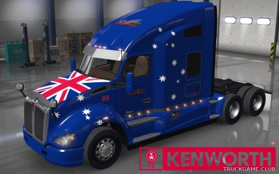Мод "Kenworth T680 Jnr-Snr Aussie Skin" для American Truck Simulator