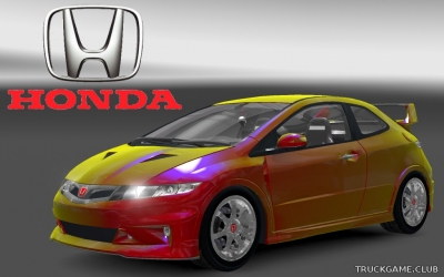 Мод "Honda Civic Type R v2.0" для Euro Truck Simulator 2