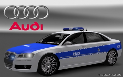 Мод "Audi A8" для Euro Truck Simulator 2