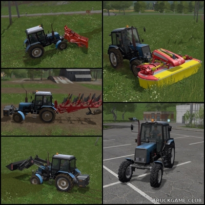 Мод "МТЗ 1025" для Farming Simulator 2017