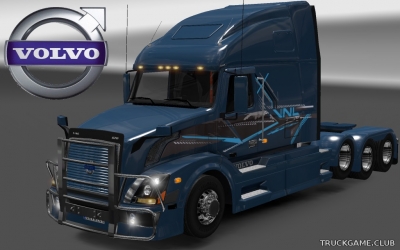 Мод "Volvo VNL 670 VNL Skin" для Euro Truck Simulator 2