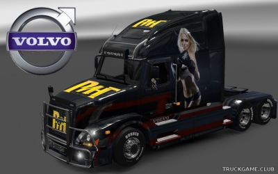 Мод "Volvo VNL 670 Everlast Skin" для Euro Truck Simulator 2
