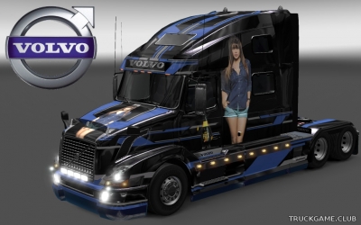 Мод "Volvo VNL 780 My Style Skin" для Euro Truck Simulator 2