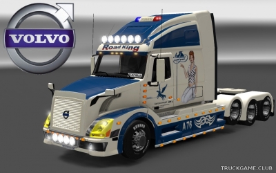 Мод "Volvo VNL 670 Avtolegend Skin" для Euro Truck Simulator 2