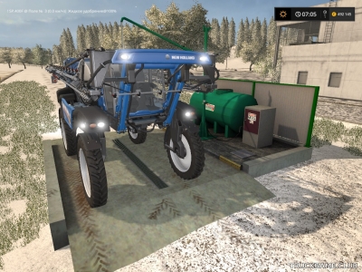 Мод "Placeable Liquid Fertilizer Station Beiser v1.0" для Farming Simulator 2017