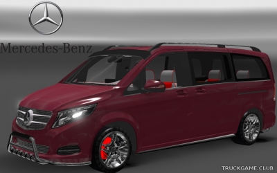 Мод "Mercedes Viano" для Euro Truck Simulator 2