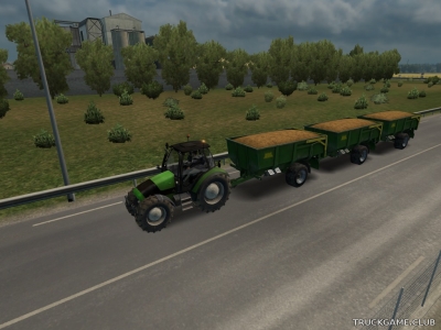 Мод "Ai Tractor and Trailers v3.0" для Euro Truck Simulator 2