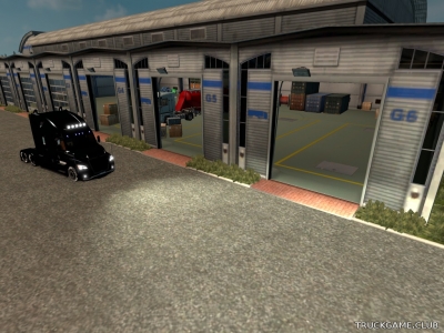 Мод "Animated gates" для Euro Truck Simulator 2