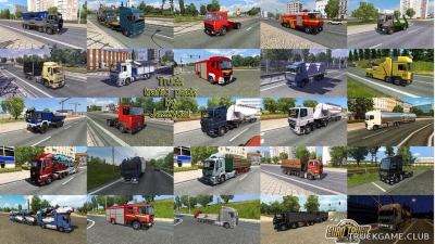Мод "Truck traffic pack by Jazzycat v2.4" для Euro Truck Simulator 2