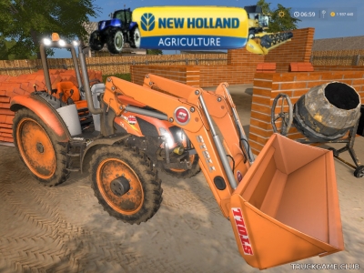 Мод "New Holland T4 Kommunal v2.1" для Farming Simulator 2017