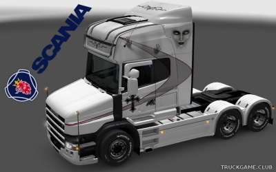 Мод "Scania T Topline Gothic Skin" для Euro Truck Simulator 2