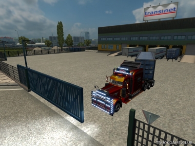 Мод "Animated gates in companies v1.4" для Euro Truck Simulator 2