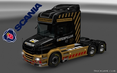 Мод "Scania T Topline McCormick Macnaughton Skin" для Euro Truck Simulator 2