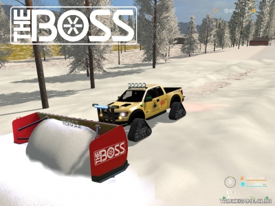 Мод "Boss Box Plow v1.0" для Farming Simulator 2017