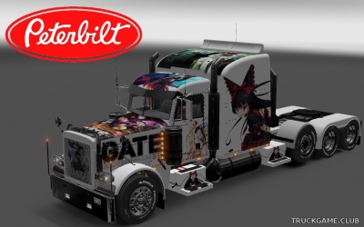 Мод "Peterbilt 389 Gate Skin" для Euro Truck Simulator 2