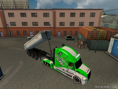 Мод "Dump Trailer Animation" для Euro Truck Simulator 2