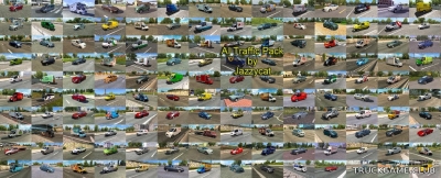 Мод "Ai traffic pack by Jazzycat v4.6" для Euro Truck Simulator 2