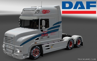 Мод "DAF XT ASN Logistic Skin" для Euro Truck Simulator 2