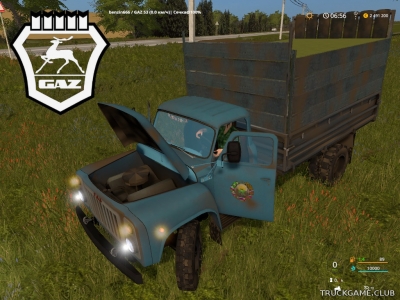 Мод "ГАЗ-53 v2.0" для Farming Simulator 2017