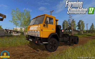 Мод "КамАЗ-54101" для Farming Simulator 2017