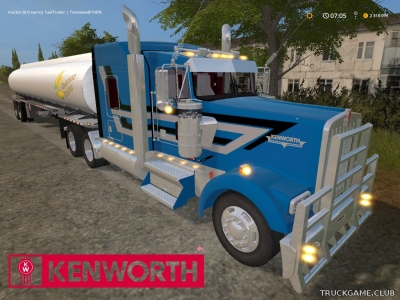 Мод "Kenworth W900L v1.0" для Farming Simulator 2017