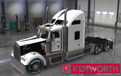 Мод "Kenworth T680 / W900 GPA Sonora Skin & Trailer" для American Truck Simulator